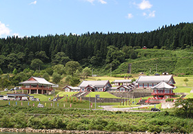 メインの観覧場所となった道の駅「高麗館」